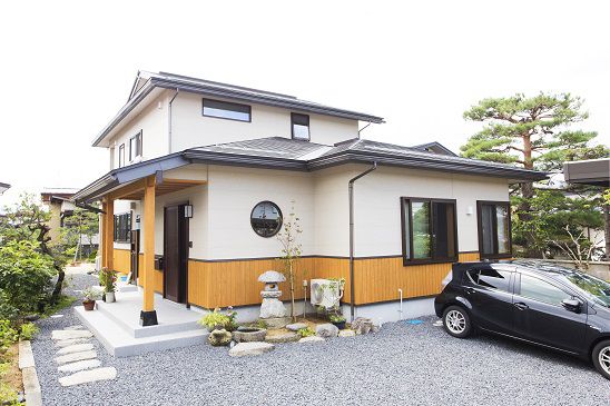 FREE55～広々空間を実現したジャパネスクモダンの家～　