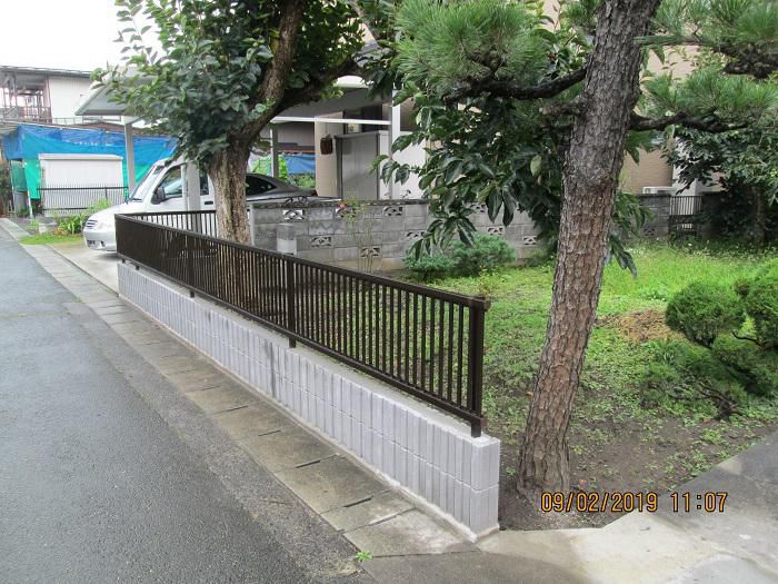 近隣への優しさの工事