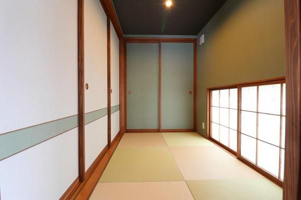 和を取り入れた南欧風住宅