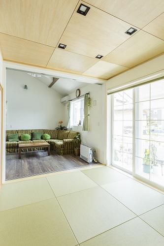 ガーデンテラスに隣接している和室
