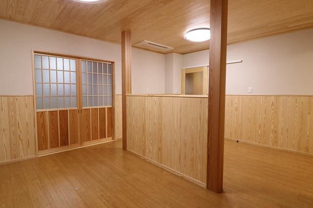 和風で落ち着くLDK