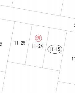 【土地】 山形市久保田二丁目　区画C　 1200万円　43.50坪（坪27.59万円）