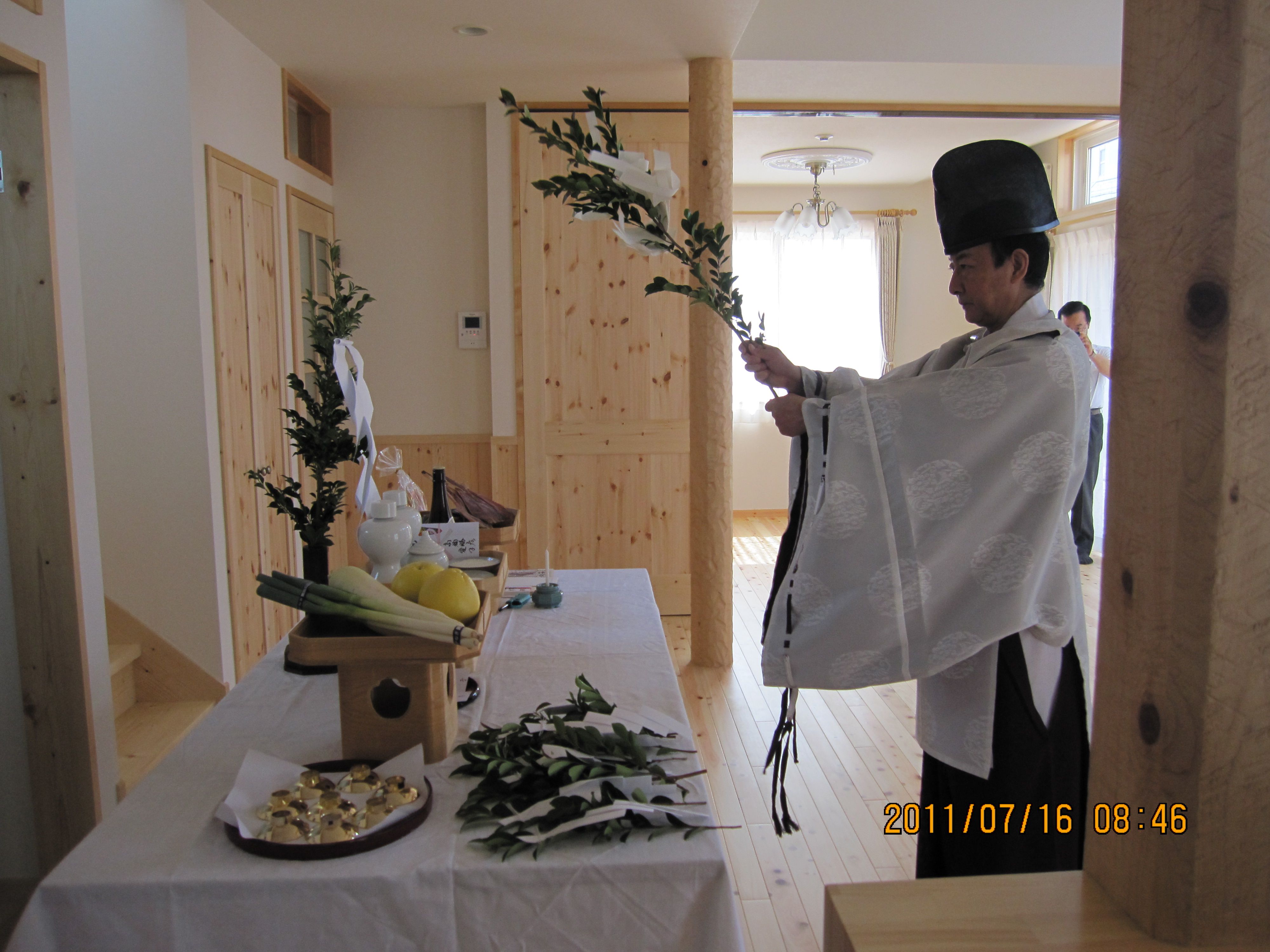【新築住宅】 山形市あかねケ丘 T様邸 入居祈祷