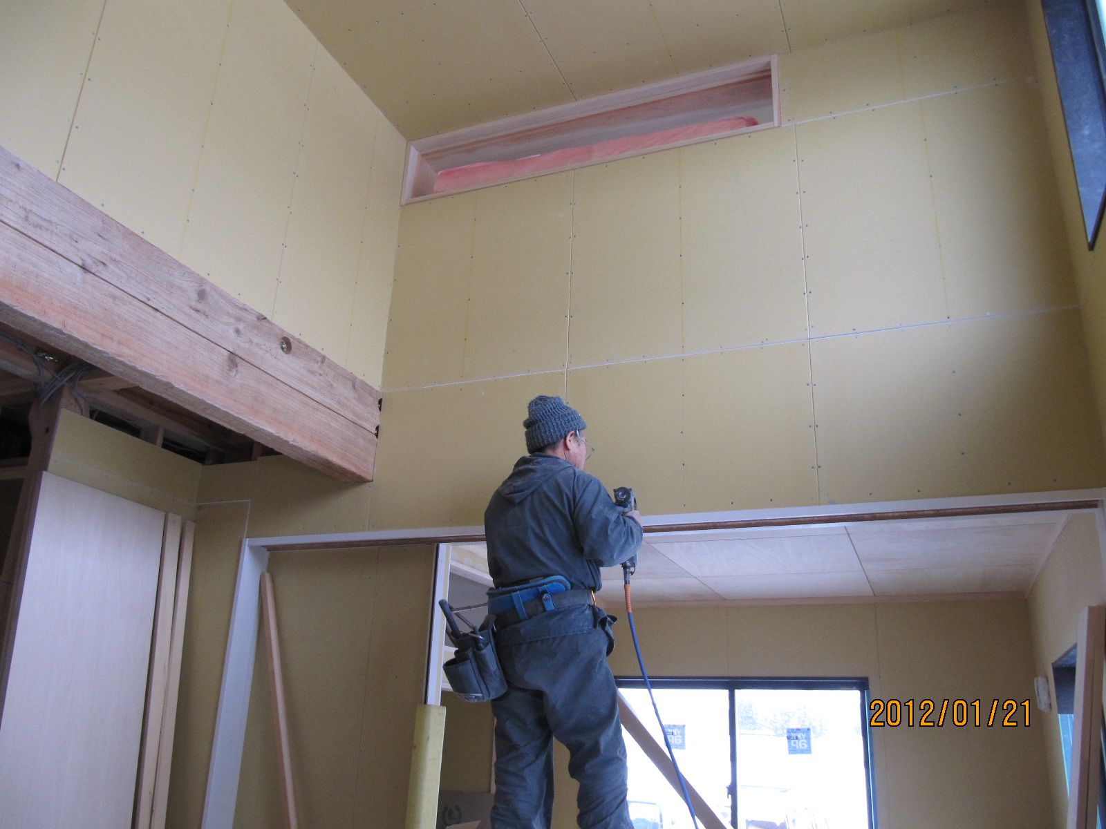 【新築住宅】 山形市千手堂 Ａ様邸 工事追い込み