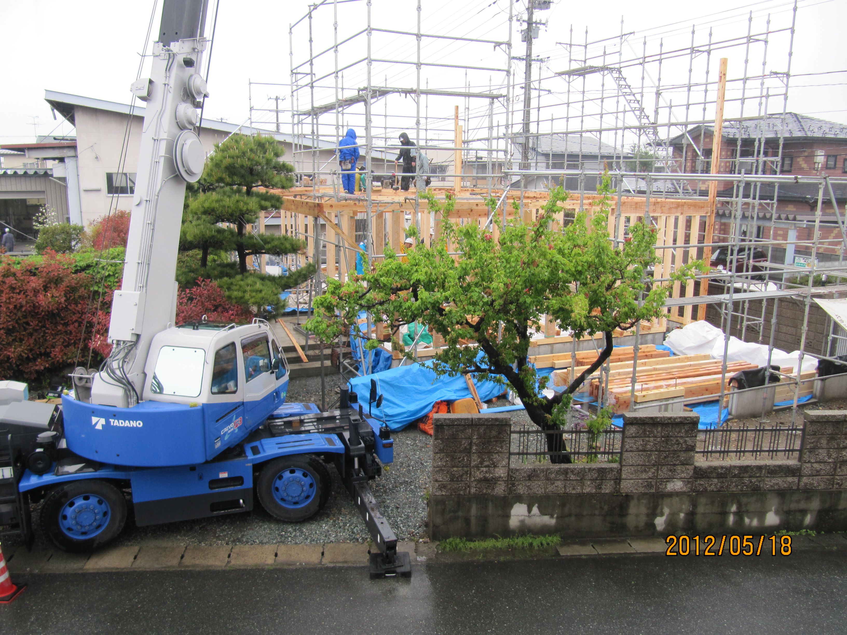 【新築工事】山形市あかねヶ丘　H様邸　建て舞