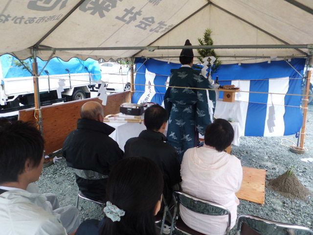 【新築住宅】 東根市本丸西 K様邸 地鎮祭