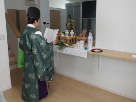 【新築住宅】 東根市本丸西 K様邸 入居祈祷