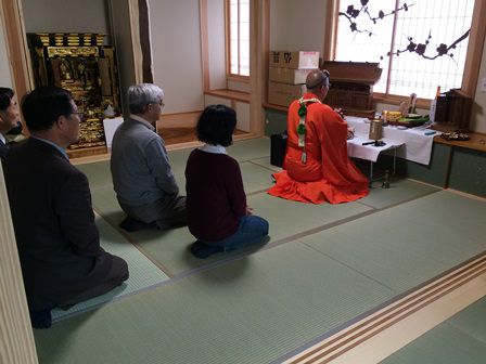  【新築住宅】山辺町H様邸　入居祈祷