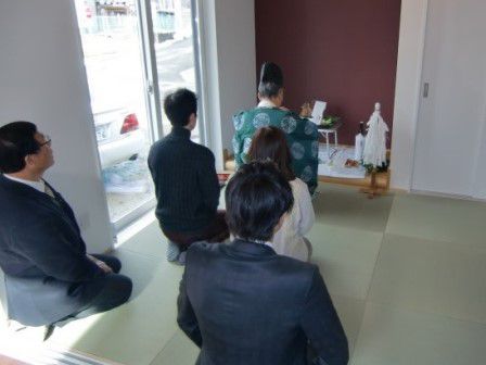 【新築住宅】山形市南松原　I様邸　入居祈祷