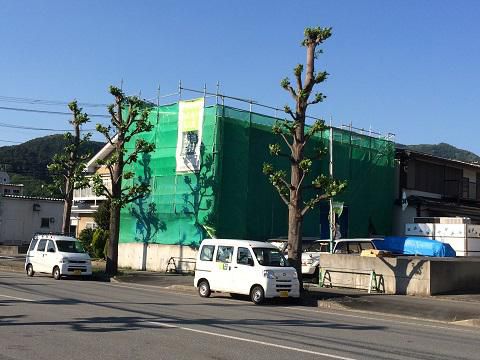 【新築住宅】山形市東山形 Ｓ様邸　建て方