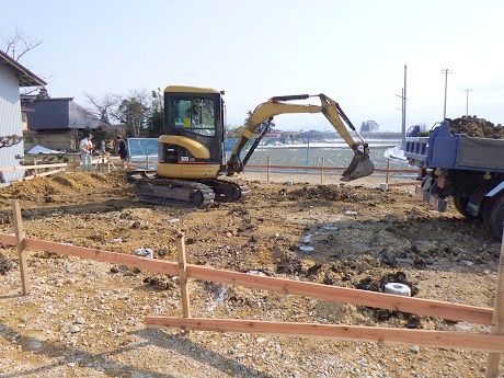 【新築工事】　山形市志戸田A様邸　基礎工事