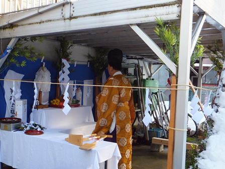 【新築住宅】　山形市大手町S様邸　地鎮祭・事前上棟