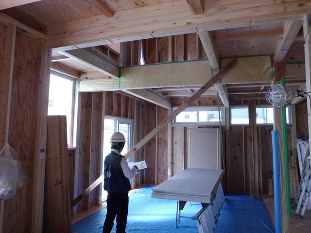 【新築住宅】山形市嶋北O様邸　構造検査