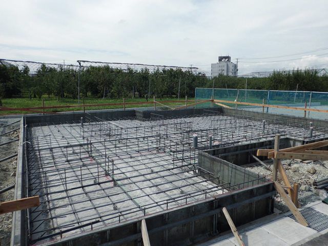 【新築住宅】東根市神町西四丁目Ｓ様邸　基礎配筋検査