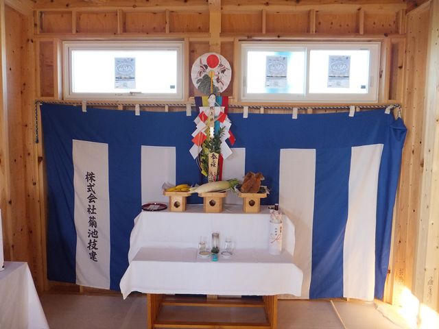 【新築住宅】東根市神町西四丁目Ｓ様邸　上棟式