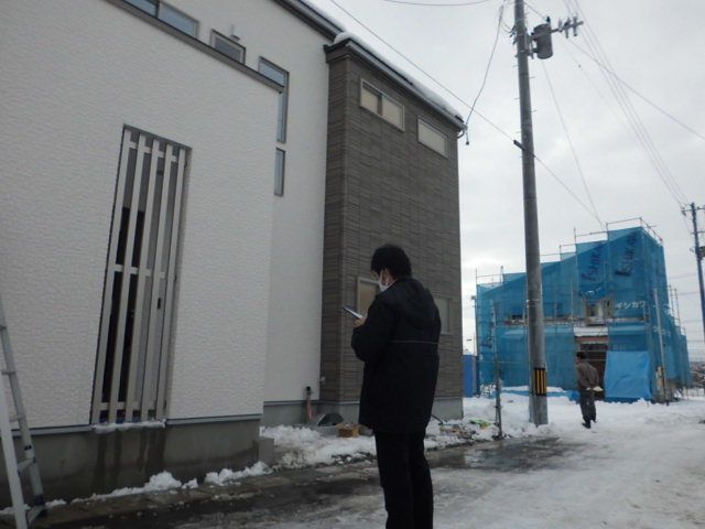 【新築住宅】東根市神町西四丁目Ｓ様邸　完成検査
