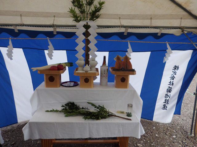 【新築住宅】山形市陣場S様邸　地鎮祭