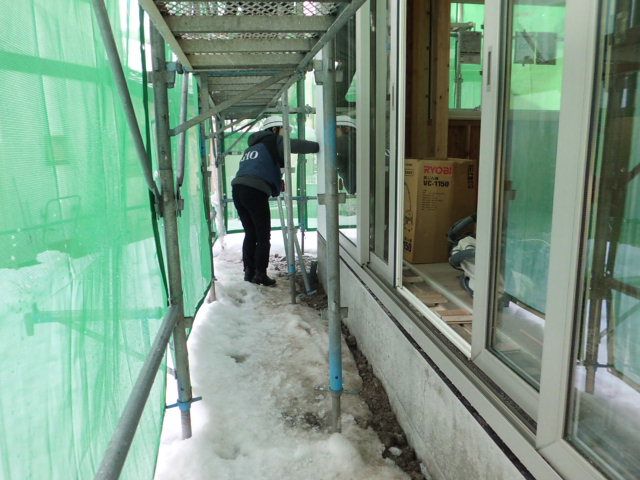 【新築住宅】山形市陣場S様邸　防水検査
