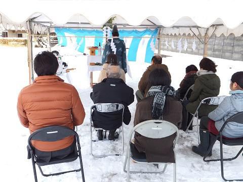 【新築住宅】山形市宮町 Y様邸 地鎮祭