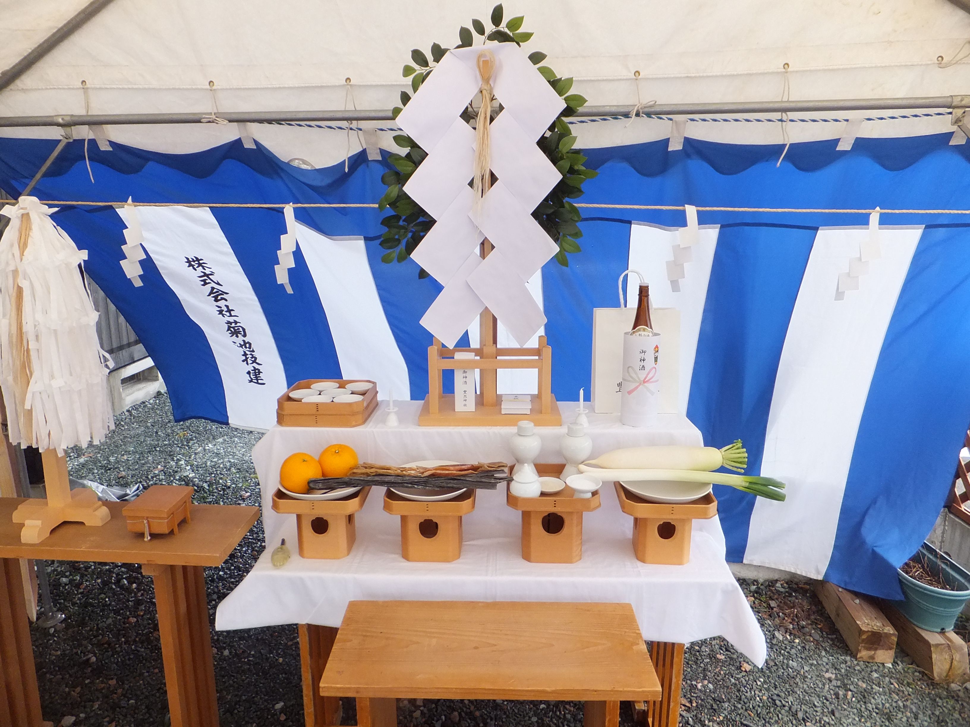 【新築住宅】山形市城南町 Y様邸 地鎮祭