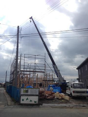 【新築住宅】西村山郡河北町谷地 Ｉ様邸 建て方