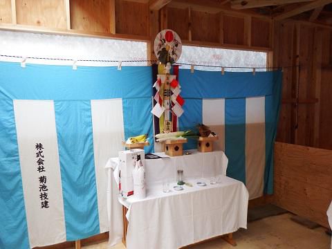 【新築住宅】東根市中央4丁目 K様邸 上棟式