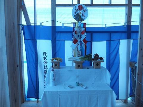 【新築住宅】山形市宮町 Ｏ様邸 上棟式