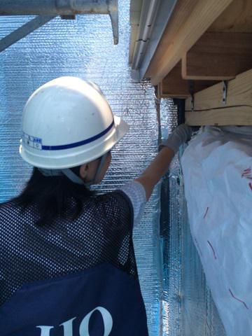 【新築住宅】山形市宮町 Ｏ様邸 防水検査