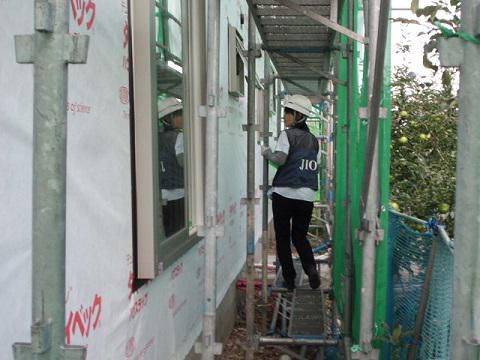 【新築住宅】天童市荒谷 Ｈ様邸　防水検査