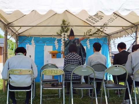 【新築住宅】山形市みはらしの丘 Ａ様邸 地鎮祭