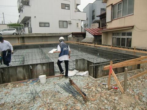 【新築住宅】 山形市宮町 Ｓ様邸　配筋検査