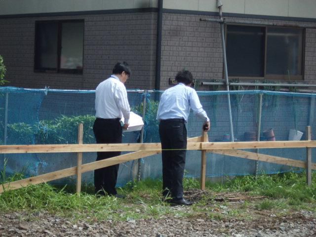 【新築住宅】 東根市さくらんぼ駅前 Ｍ様邸 遣り方検査