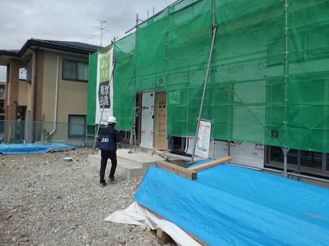 【新築住宅】 東根市さくらんぼ駅前 Ｍ様邸 防水検査
