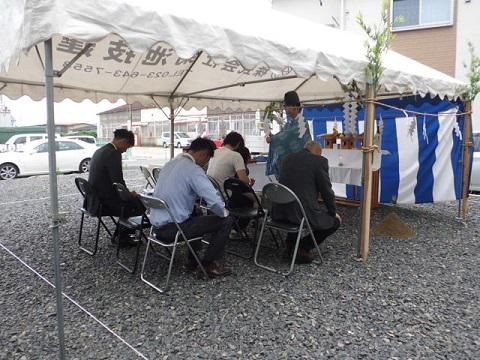 【新築住宅】山形市銅町 Ｔ様邸 地鎮祭