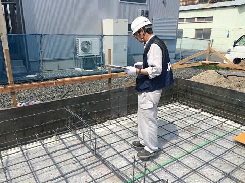 【新築住宅】山形市銅町 Ｔ様邸 配筋検査
