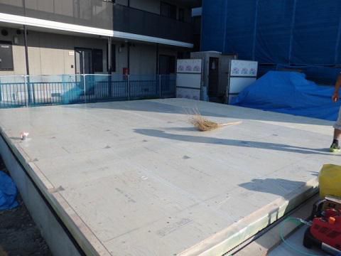 【新築住宅】山形市銅町 Ｔ様邸 建て方