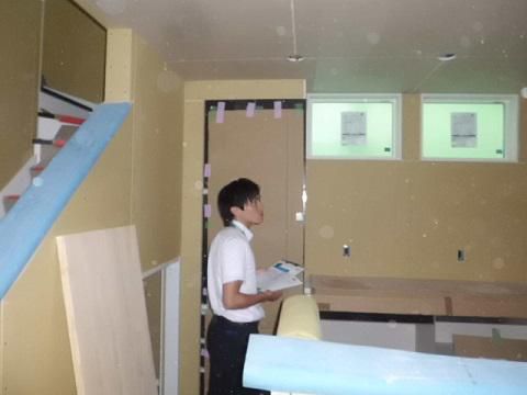【新築住宅】山形市銅町 Ｔ様邸 木完検査