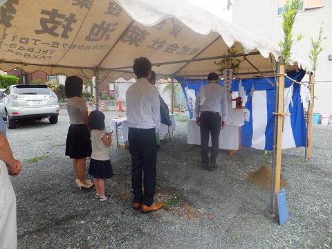 【新築住宅】 山形市青田南 Ｋ様邸 地鎮祭