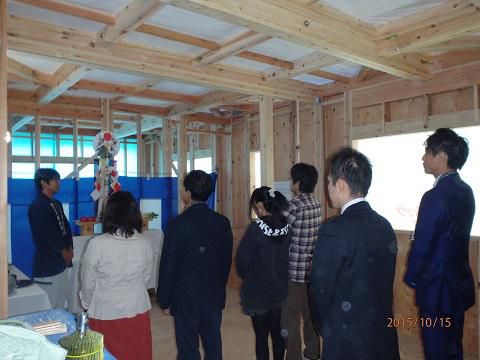【新築住宅】天童市東芳賀 Ｙ様邸 上棟式