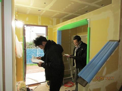 【新築住宅】天童市東芳賀 Ｙ様邸 木完検査