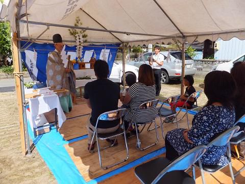  【新築住宅】山形市飯塚町 Ｋ様邸 地鎮祭