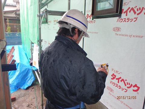 【新築住宅】山形市飯塚町 Ｋ様邸 防水検査