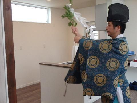 【新築住宅】 山形市桜田西 O様邸 入居祈祷