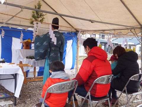 【新築住宅】山形市双月町 Ｓ様邸 地鎮祭