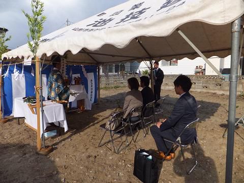 【新築住宅】 山形市鈴川町 Ｎ様邸 地鎮祭