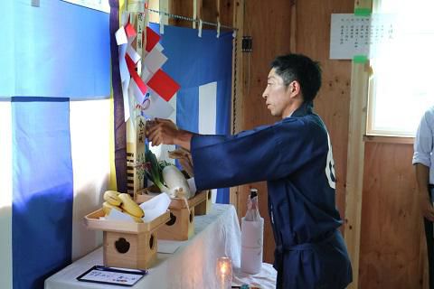【新築住宅】 山形市鈴川町 Ｎ様邸 上棟式