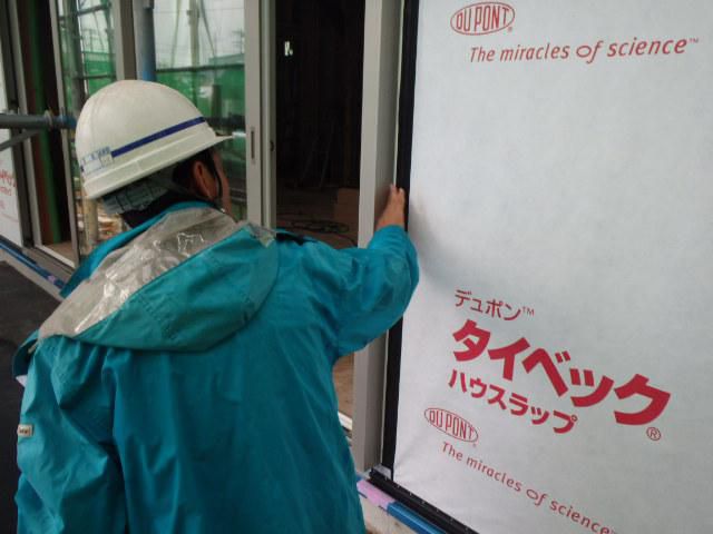 【新築住宅】 山形市鈴川町 Ｎ様邸 防水検査