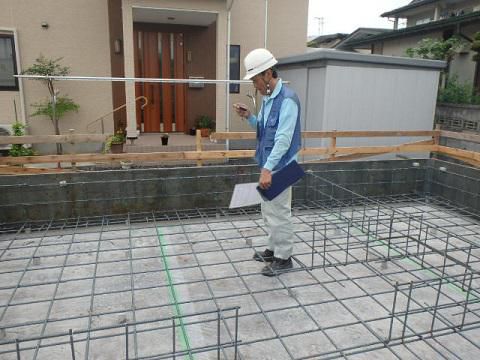 【新築住宅】 山形市飯塚町 Ｙ様邸 配筋検査