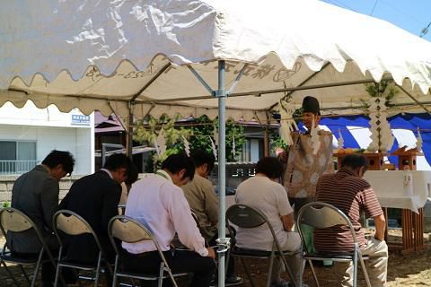 【新築住宅】 天童市中里 Ｅ様邸 地鎮祭