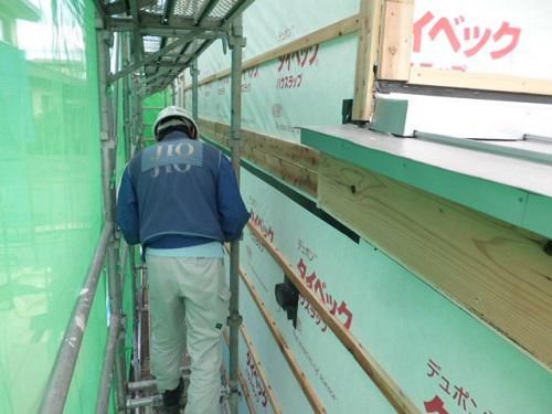 【新築住宅】山形市長町 Ｍ様邸 防水検査
